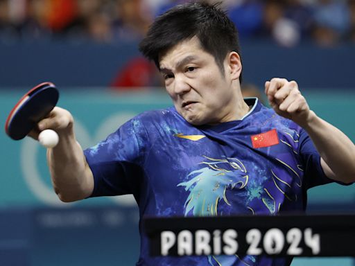 Chinese paddler Fan Zhendong labours to victory - RTHK