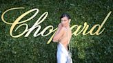 Bella Hadid Sends Hearts Racing in a Bejeweled Backless Gown