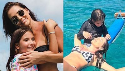 Deborah Secco mostra fotos inéditas de viagem a Noronha com a filha