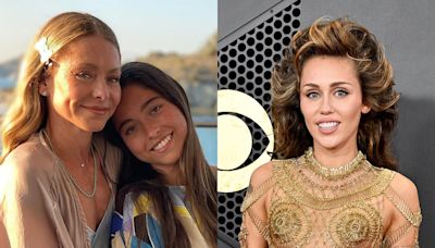 Kelly Ripa Shares How Miley Cyrus Influenced Daughter Lola’s Music Career - E! Online