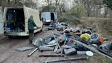 Fly-tippers caught when farmers blockaded their vans spared jail