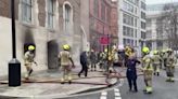 Old Bailey evacuated after ‘explosions’ nearby as smoke pours from building at rear of criminal court