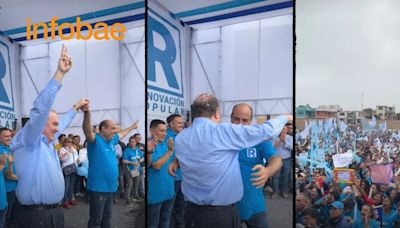 Metro de Lima: Rafael López Aliaga lanza campaña presidencial en el Callao y desatiende problemas en el inicio de obras