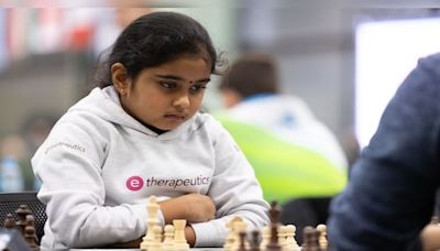 Indian-origin schoolgirl chess prodigy to be the youngest ever to represent England in international sport - CNBC TV18