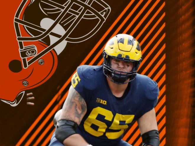 Zak Zinter selected by Browns with 85th overall pick in NFL Draft