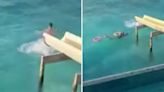 Incredible moment hero former Real Madrid star rescues couple from drowning