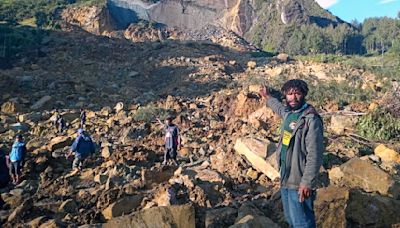 More than 100 feared dead in massive landslide in Papua New Guinea