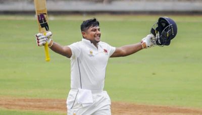 Sarfaraz Khan Hits Double Century Against Rest of India In Irani Cup