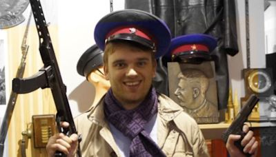 Russian TV star ‘spy’ arrested over Olympic threat REVEALED with gun-toting pic