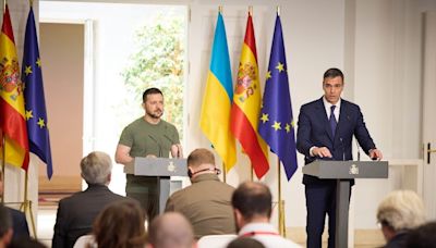 澤連斯基訪歐洲多國 西班牙允提供10億歐元裝備
