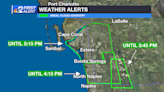 Flood advisory issued for northwestern Collier County, parts of Lee County