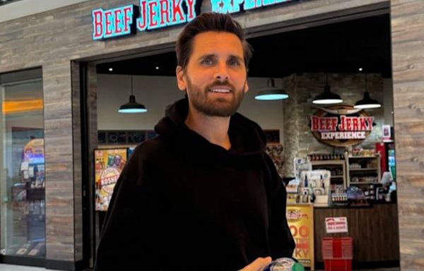 Scott Disick Covers Up While Dining Out After Ex Kourtney Kardashian Reportedly Expressed Concern Over His Ozempic Use
