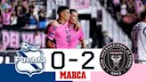 Las Garzas se estrenan con victoria | Puebla 0-2 Inter Miami | Goles y jugadas | Leagues Cup - MarcaTV
