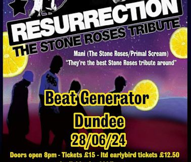 Resurrection Stone Roses - Beat Generator - Dundee at Beat Generator Live