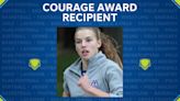 Rachel Forsyth honored with Courage Award at Detroit High School Sports Awards