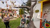 What's up with that super artsy house on Elm St. in York? Grief transformed to creativity