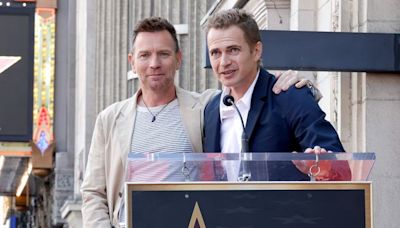 Hayden Christensen praises Ewan McGregor as 'the best Jedi Master' at Walk of Fame ceremony