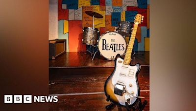 Beatles star George Harrison's guitar on show in Liverpool