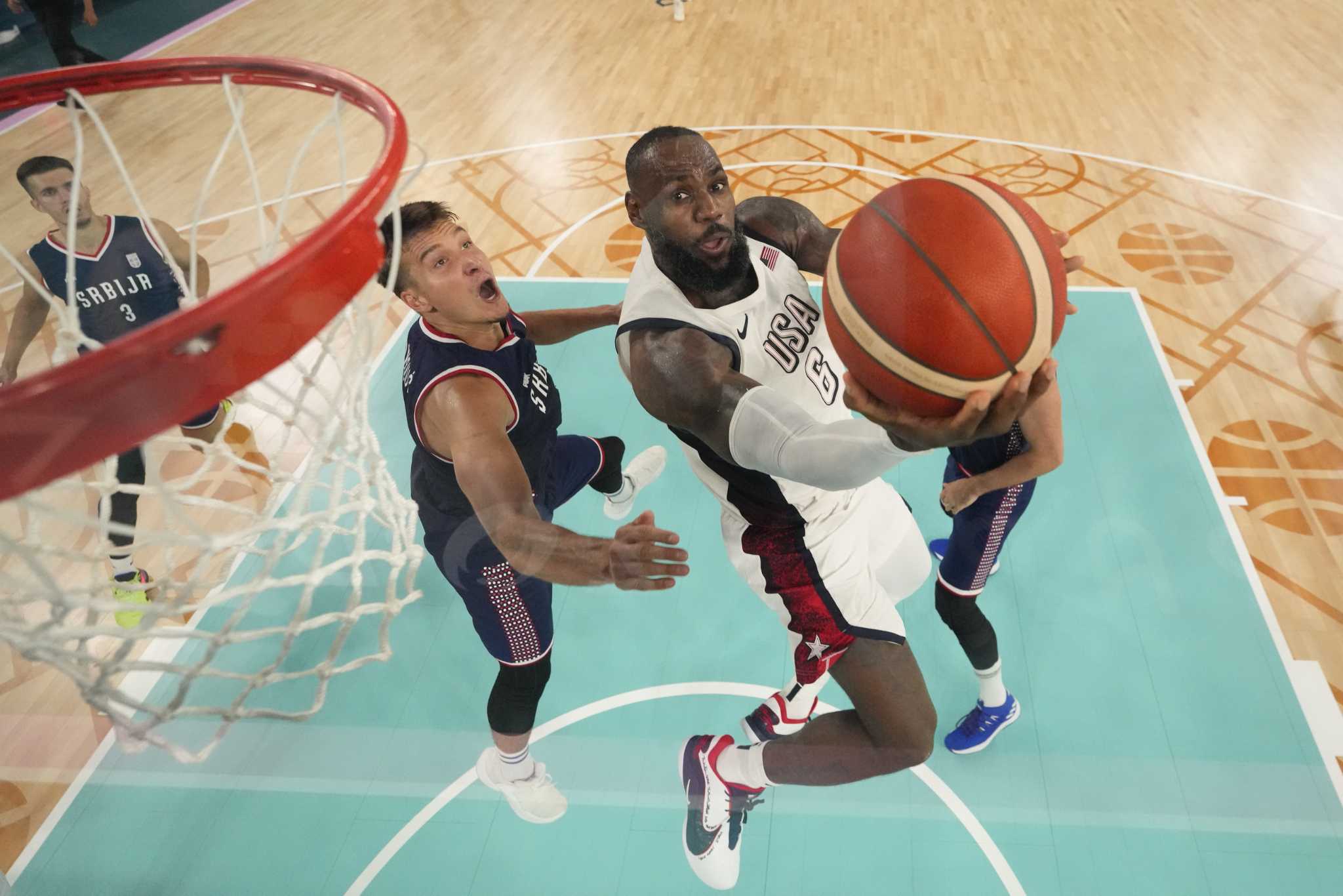 LeBron James, still leading the way for the US at age 39, has another chance at an Olympic gold