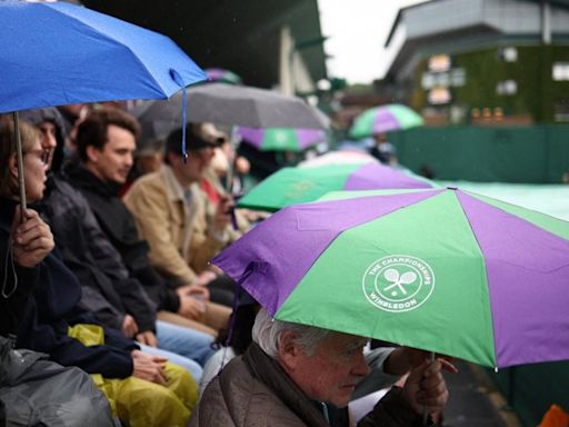 London's weather is far from summery this weekend