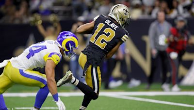 Chris Olave’s 53-yard touchdown catch is the Saints Play of the Day
