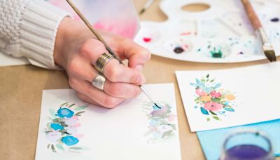 Arts and crafts as good for mental wellbeing as having a job – study