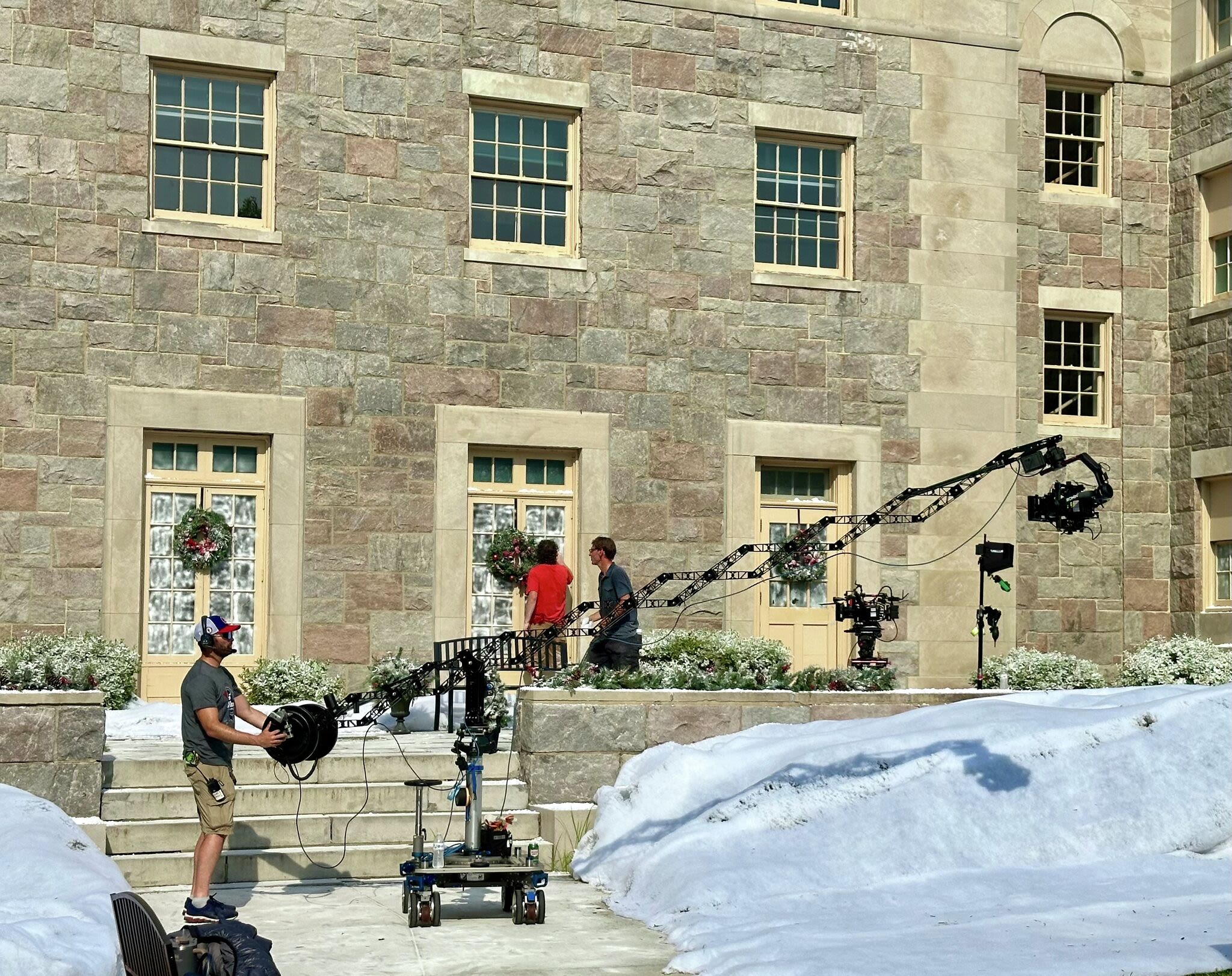 Hallmark Channel Christmas movie filmed at Connecticut College, Lighthouse Inn and Mystic