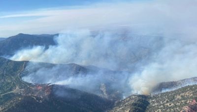 Vista Fire in San Bernardino National Forest doubles in size overnight to 2,354 acres