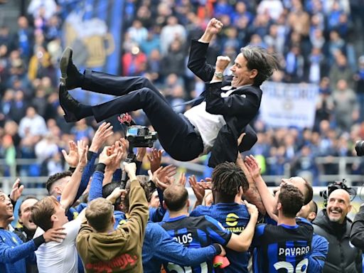 Inzaghi es elegido entrenador del año en la Serie A, Lautaro mejor jugador