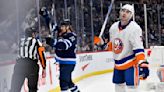 Connor Hellebuyck's 35 saves help Jets knock off Islanders 4-2