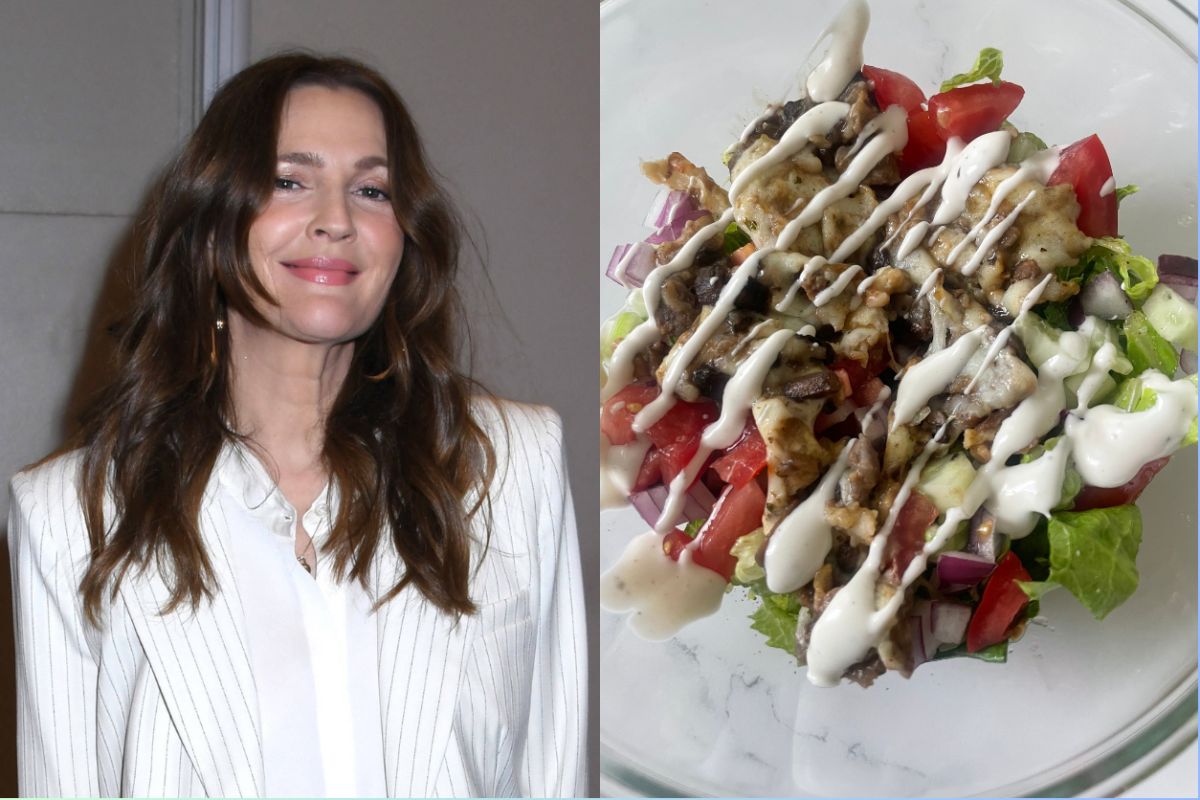 I Tried Drew Barrymore's Pizza Salad That Has Everyone Talking
