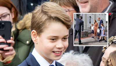 Prince George being a playground boss goes viral