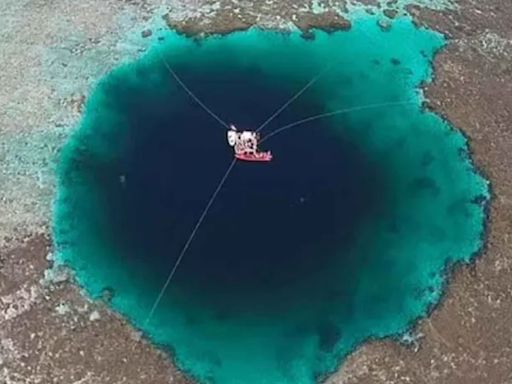 En México, el agujero azul más profundo del mundo