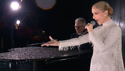 Celine Dion makes emotional return to the stage after five years - watch the moment