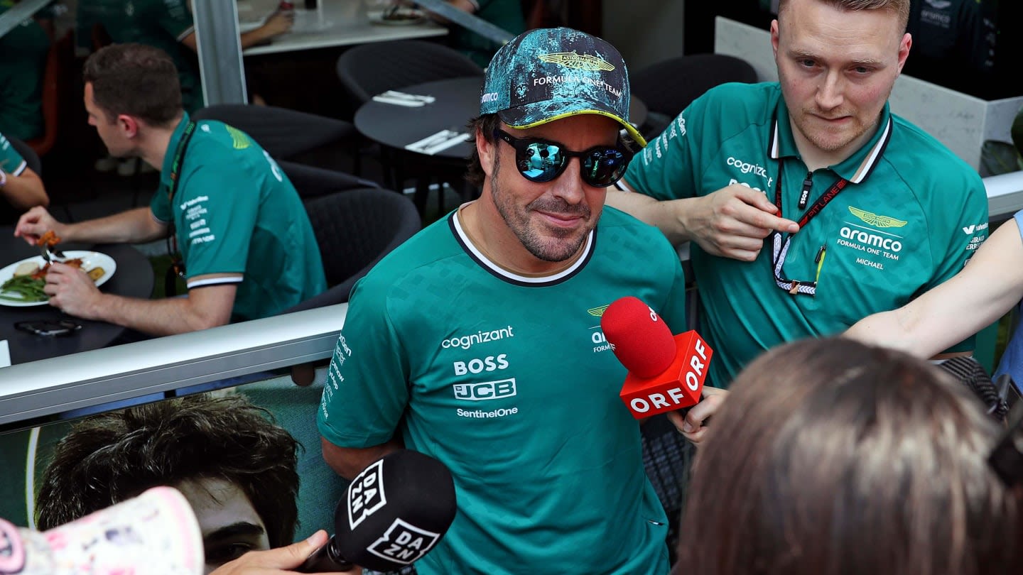 F1 News: Fernando Alonso Addresses Adrian Newey's Aston Martin Visit Rumors