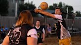 Sioux Empire Pride Association plays sand volleyball with first league team