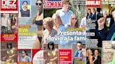 Eva González, Irene Urdangarín, el rey emérito y el embarazo de Anabel Pantoja, en las portadas