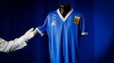 Diego Maradona's 'Hand of God' jersey sells for world-record $9.28M