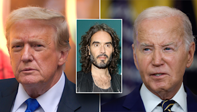 Russell Brand: If it's a choice between Trump or Biden, only one candidate will protect democracy and freedom