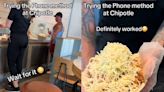 Chipotle debunks viral ‘phone rule’ trend after customers complained about small portions