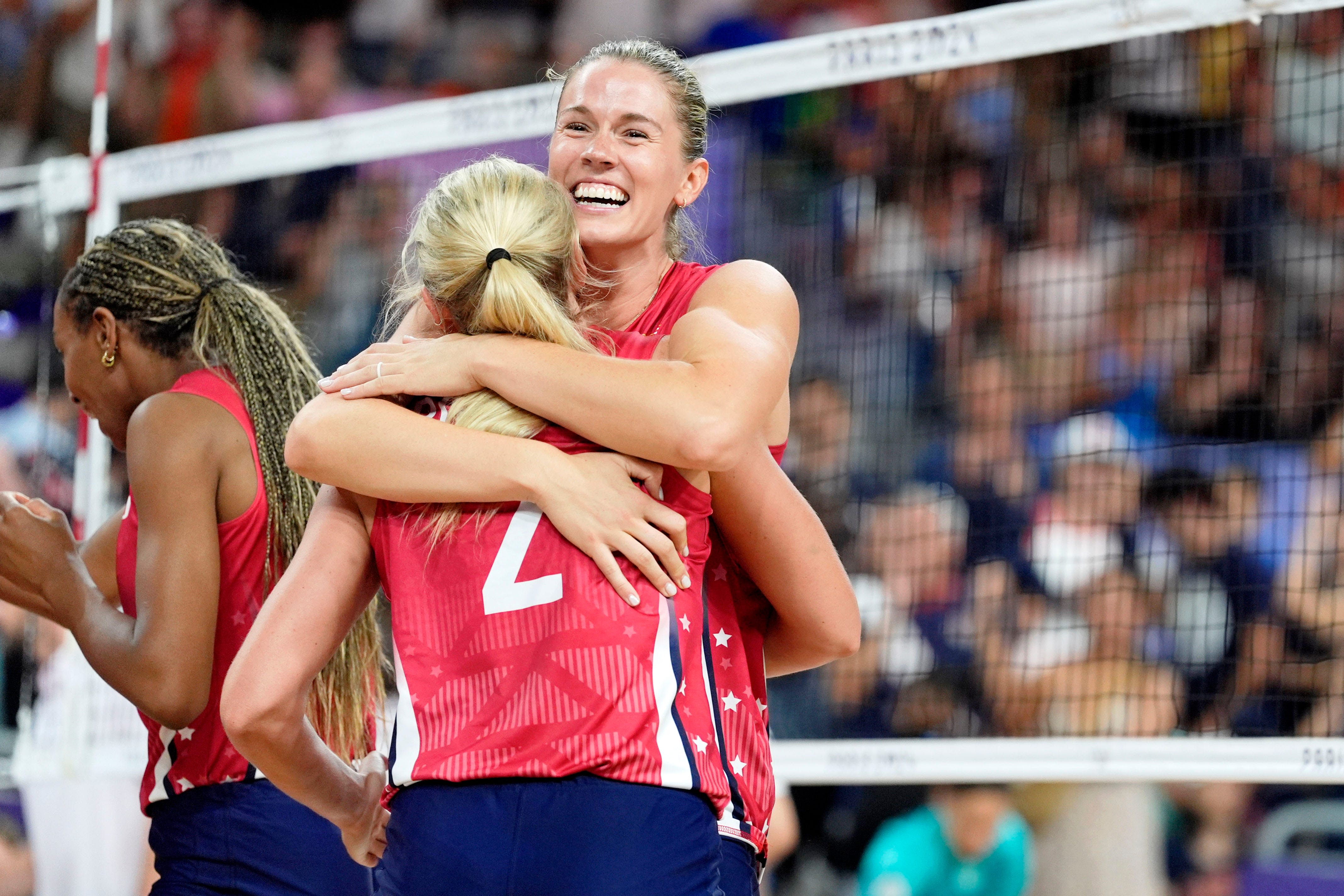 When does Team USA women's volleyball play next? 2024 Olympics schedule, TV, streaming