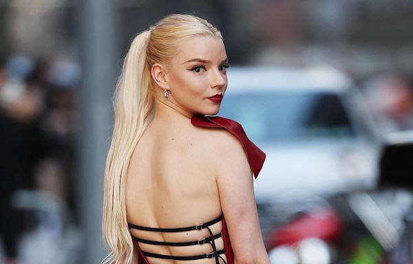 Anya Taylor-Joy's Butt-Baring Corset Dress Is Best Described as Iconic