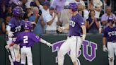 Fontenelle goes 3 for 4 with 2B, HR; TCU sweeps Indiana St. at super regionals