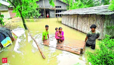 Floods and landslides triggered by heavy rains in northeast kill at least 16 people