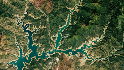 California's Lake Shasta full second year in a row, satellite images reveal