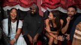 Kanye West reunites with former flame Irina Shayk and Naomi Campbell at Burberry’s LFW afterparty