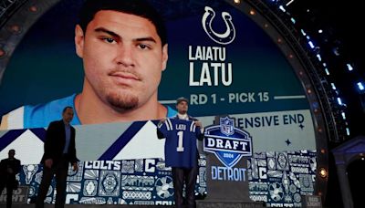 What jersey number will Colts first-round pick Laiatu Latu wear? | Sporting News