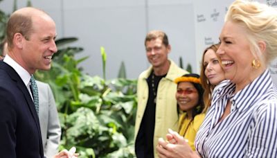 William hangs out with Hannah Waddingham and Stella McCartney at Earthshot event