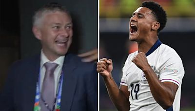 Watch Man Utd icon Solskjaer give cheeky comment about Watkins' England winner