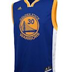 NBA官網Adidas正品 金州勇士隊 科瑞 Stephen Curry 30號 球衣背心 兒童青年版
